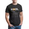 T-shirt Bitcoin HODL Definition